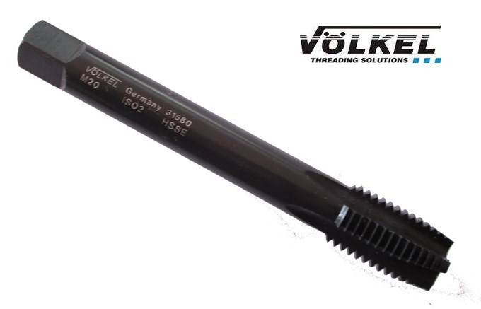 M20 X 2.5 HSS-CO Black Gun Tap - METRIC GUN TAPS at Carbide NZ