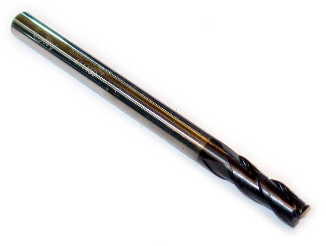 CARBIDE ENDMILL 4mm 3 FLUTE - 3 FLUTE CARBIDE E/M at Carbide NZ