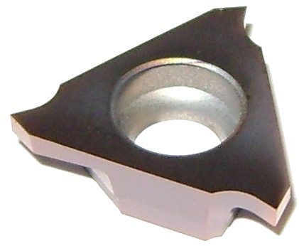 Grooved Coin Insert Grooving insert 1.0mm for KTGFR tools - GROOVING INSERTS at Carbide NZ