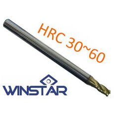 3mm x .5mm HARD CUT CORNER RADIUS CARBIDE END MILL  (Winstar) - CORNER RADIUS E/M at Carbidenz