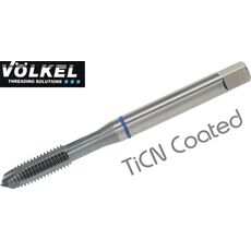 M6 x 1.0  HSS-Co GUN TAP TiCN COATED (blue band) - METRIC GUN TAPS at Carbidenz