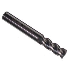 6mm x .5 RADIUS ALUMINIUM 3 FLUTE END MILL - ALUMINIUM CORNER RAD at Carbidenz