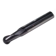 10mm LONG SHANK 2 FLUTE CARBIDE BALL ENDMILL - BALL END CARBIDE at Carbidenz