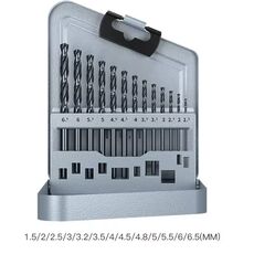 Hss Drill Set 1.5mm-6.5mm -13 piece - COBALT JOBBER DRILLS at Carbidenz