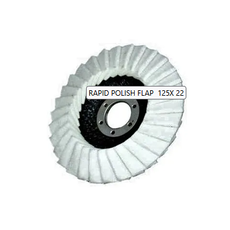 Rapid Polish Flap Disc 125mm x 22 - Cutting/Grinding/Polishing Discs at Carbidenz