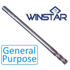 3mm CARBIDE ENDMILL x 3mm Shank (Winstar) - 4 FLUTE CARBIDE E/M at Carbidenz