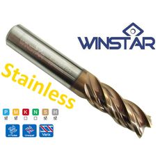 10mm CARBIDE END MILL VARIABLE (0.4µm SS and steel) - 4 FLUTE CARBIDE E/M at Carbidenz