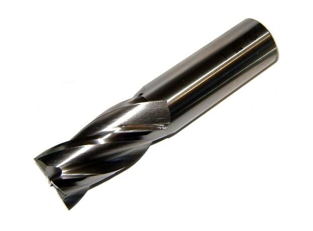 1" PLAIN SHANK ENDMILL HSS-Co - IMPERIAL END MILL HSS COBALT at Carbidenz