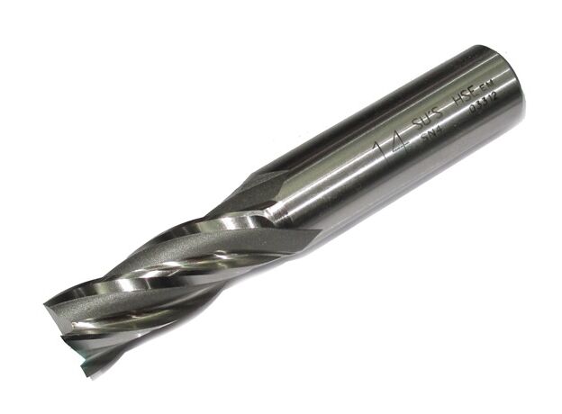 14mm PLAIN SHANK ENDMILL HSS-Co - METRIC END MILL HSS COBALT at Carbidenz