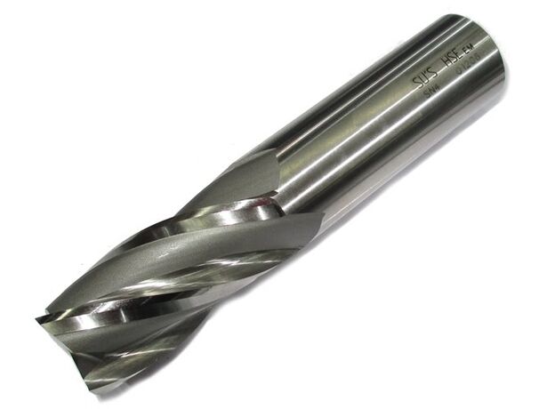 32mm PLAIN SHANK ENDMILL HSS-Co - METRIC END MILL HSS COBALT at Carbidenz