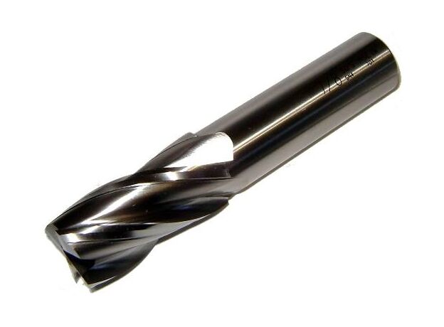 7/8" PLAIN SHANK ENDMILL HSS-Co - IMPERIAL END MILL HSS COBALT at Carbidenz