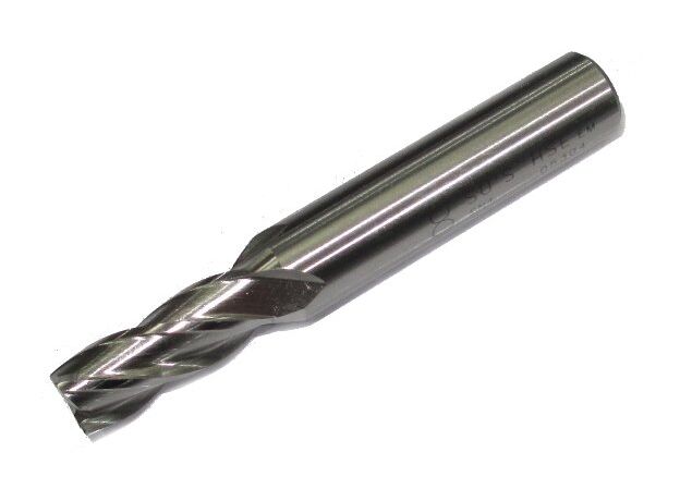 8mm PLAIN SHANK ENDMILL HSS-Co m42 - METRIC END MILL HSS COBALT at Carbidenz