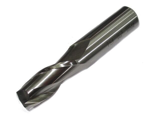 19mm SLOT DRILL PLAIN SHANK HSS-Co M42 - METRIC SLOT DRILL HSS COBALT at Carbidenz