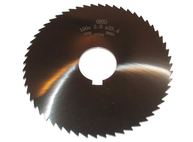 SLITTING SAW 1.5mm x 100mm x 1" Bore - SLITTING SAWS at Carbidenz