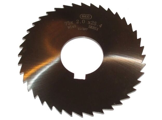 SLITTING SAW 1.5mm x 75mm x 1" Bore - SLITTING SAWS at Carbidenz