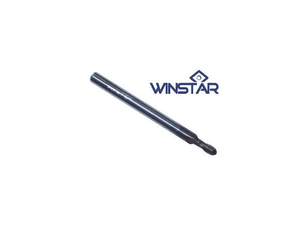 3mm 2 FLUTE CARBIDE BALL ENDMILL (Winstar) - BALL END CARBIDE at Carbidenz