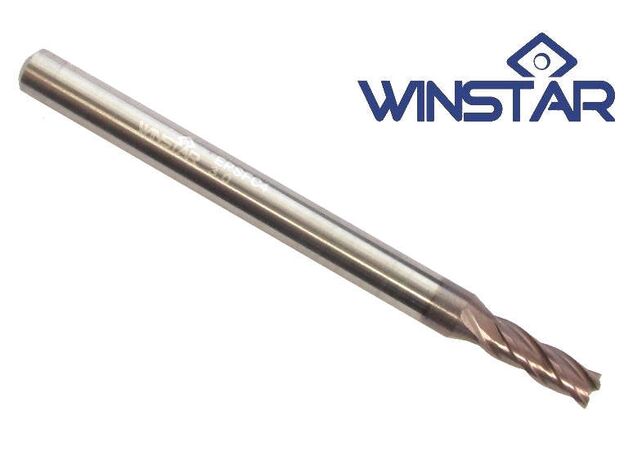 4mm x .5mm CORNER RADIUS CARBIDE ENDMILL - CORNER RADIUS E/M at Carbidenz