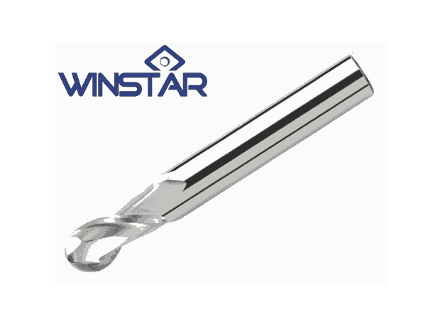 8mm ALUMINIUM BALL END MILL (Winstar) - ALUMINIUM BALL E/M at Carbidenz