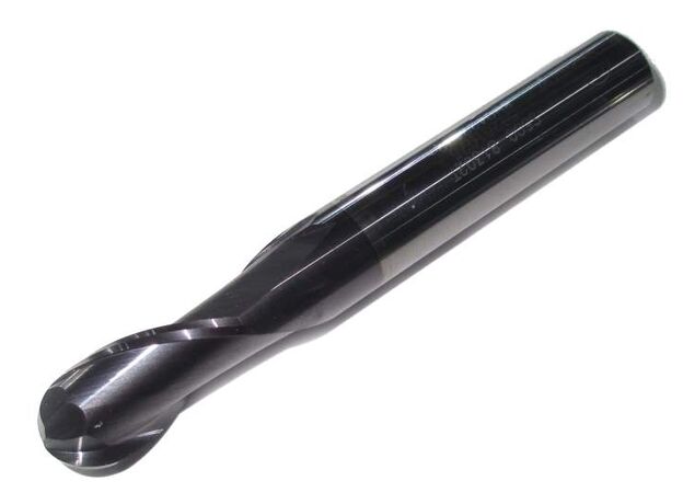 8mm 2 FLUTE CARBIDE BALL END MILL  (Winstar) - BALL END CARBIDE at Carbidenz