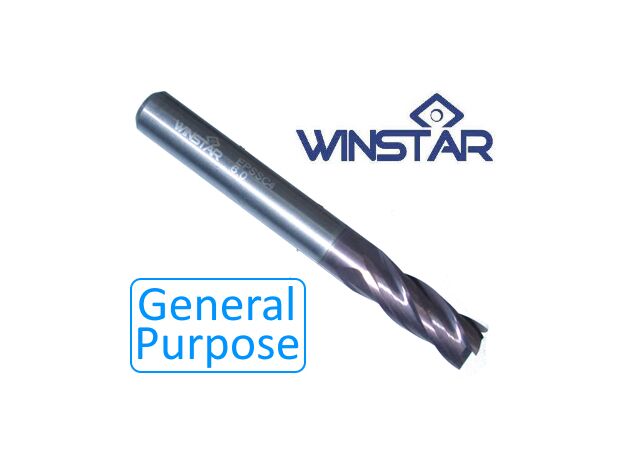 6mm x 1mm CORNER RADIUS CARBIDE ENDMILL - CORNER RADIUS E/M at Carbidenz