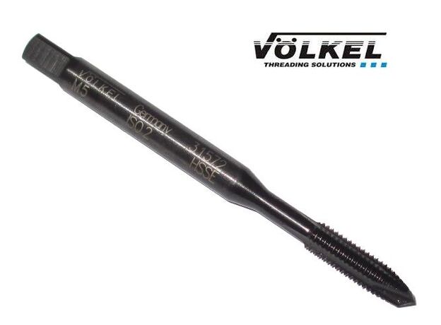 M6 x 1.0  HSS-Co GUN TAP BLACK OXIDE - METRIC GUN TAPS at Carbidenz