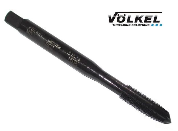 M8 x 1.25  HSS-Co GUN TAP BLACK OXIDE - METRIC GUN TAPS at Carbidenz