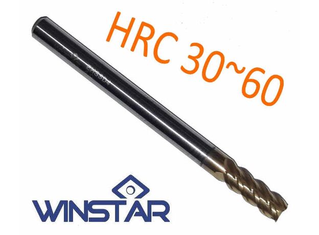 5mm x .5mm HARD CUT CORNER RADIUS CARBIDE END MILL  (Winstar) - CORNER RADIUS E/M at Carbidenz