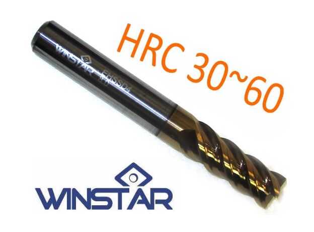 6mm x .2mm LONG SERIES HARD CUT CORNER RADIUS CARBIDE END MILL (Winstar) - CORNER RADIUS E/M at Carbidenz