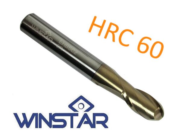 10mm Hard Cut 2 Flute Ball (Winstar) - BALL END CARBIDE at Carbidenz
