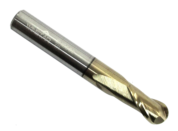 8mm Hard Cut 2 Flute Ball (Winstar) - BALL END CARBIDE at Carbidenz