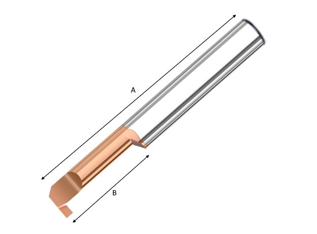 Micro Grooving Bar 6 x 2mm - INTERNAL GROOVING at Carbidenz
