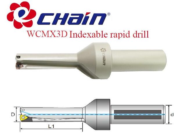 U DRILL 31mm 3D - U DRILLS at Carbidenz