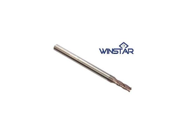 3mm x .2mm CORNER RADIUS CARBIDE ENDMILL - CORNER RADIUS E/M at Carbidenz