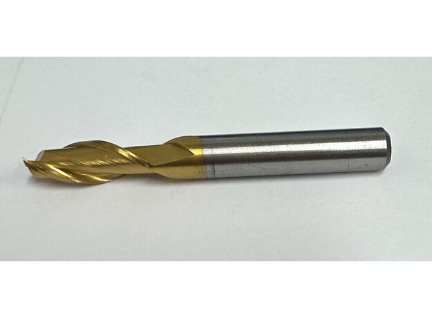 8mm SLOT DRILL PLAIN SHANK HSS-AL-Coated - METRIC SLOT DRILL HSS COBALT at Carbidenz