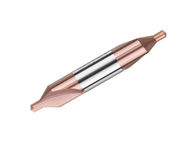 SOLID CARBIDE CENTRE DRILL 4mm x 5 x 60*  D8 x 60 (APEX CARBIDE) - CENTRE DRILLS at Carbidenz