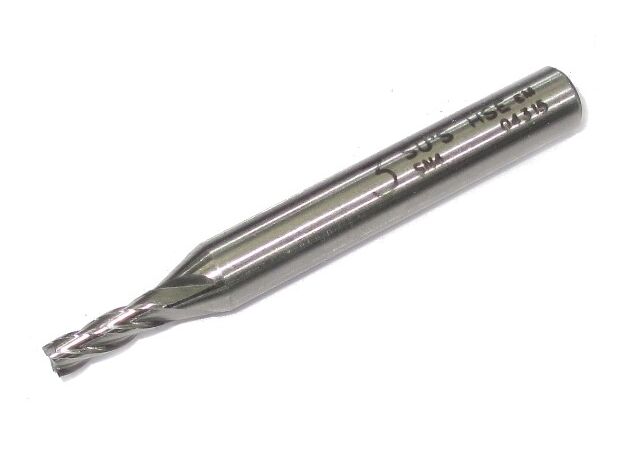 2.5mm PLAIN SHANK ENDMILL HSS-Co m42 - METRIC END MILL HSS COBALT at Carbidenz