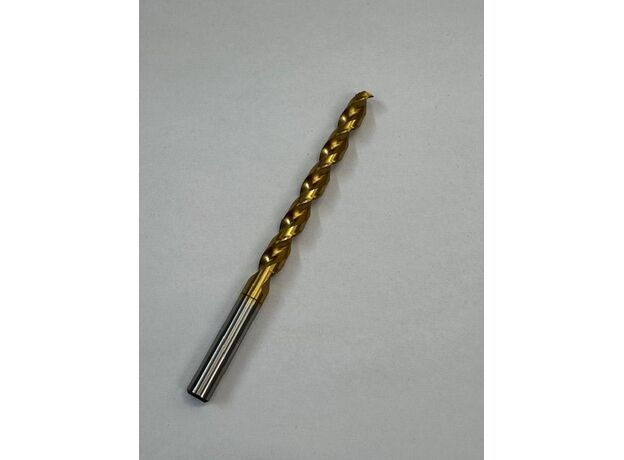 CONICAL FLUTE STRAIGHT SHANK DRILL 6.9mm HSS-co Tin - COBALT JOBBER DRILLS at Carbidenz