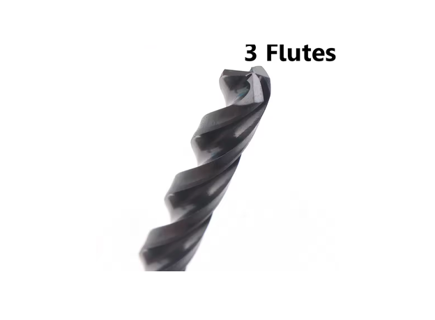 COBALT M35 TiAIN JOBBER DRILL 5mm (3 FLUTES) - COBALT JOBBER DRILLS at Carbidenz