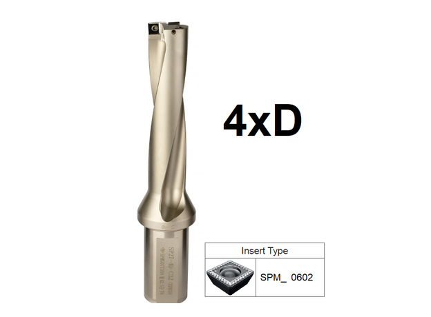 U DRILL 20mm 4D - U DRILLS at Carbidenz