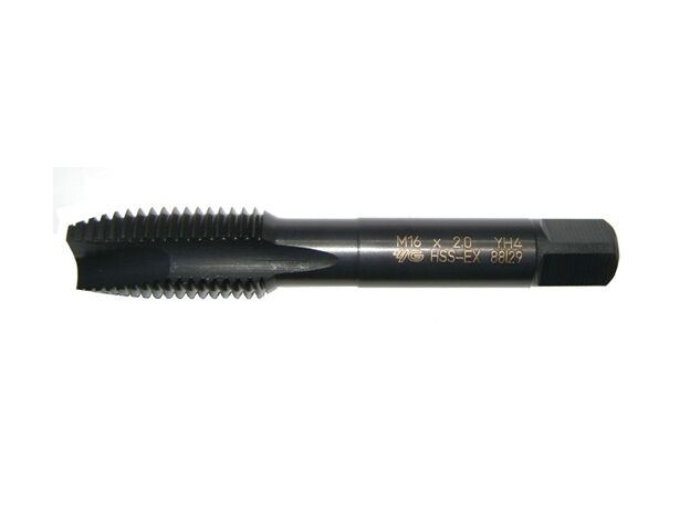 M10 x 1.5  HSS-Co GUN TAP BLACK OXIDE YG BRAND INT - METRIC GUN TAPS at Carbidenz