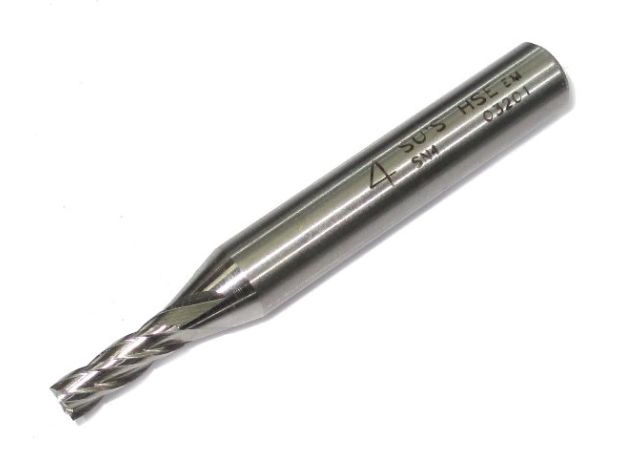 ECO 2mm PLAIN SHANK ENDMILL HSS-Co M35​ - METRIC END MILL HSS COBALT at Carbidenz