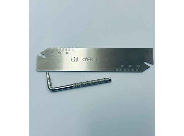 PARTING BLADE 3mm x 32mm KTKB32-3 (HONJAN) - PART OFF TOOLS at Carbidenz