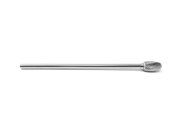 SE-5L6 LONG SHANK CARBIDE BURR (APEX) - DOUBLE CUT BURR at Carbidenz