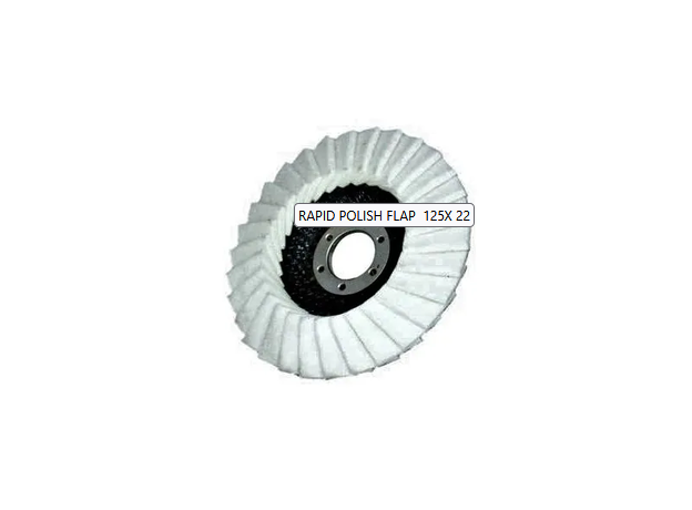 Rapid Polish Flap Disc 125mm x 22 - Cutting/Grinding/Polishing Discs at Carbidenz