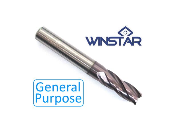 8mm CARBIDE ENDMILL - 4 FLUTE CARBIDE E/M at Carbidenz
