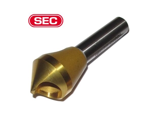 FLUTELESS COUNTERSINK HSS Co + TiN 10-23mm - COUNTERSINK at Carbidenz