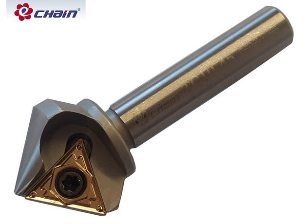 CHAMFER CUTTER 45° x 25mm TC10-45 - COUNTERSINK at Carbidenz