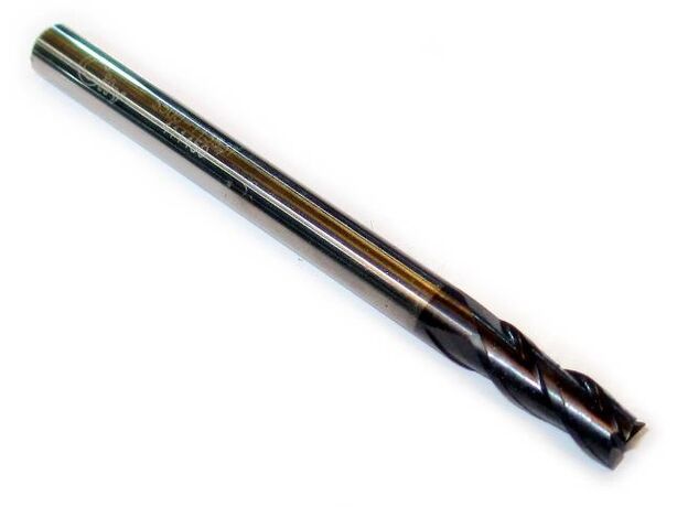 CARBIDE ENDMILL 2.5mm 3 FLUTE - 3 FLUTE CARBIDE E/M at Carbidenz