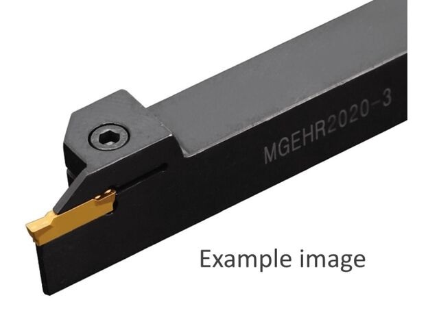 MGEHR2525-3 External Groove Tool 25mm x 3mm - EXTERNAL GROOVING at Carbidenz