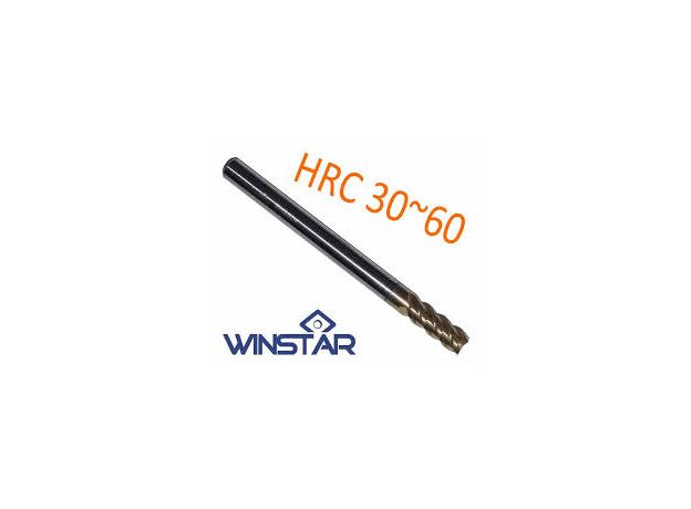 6mm x .5mm HARD CUT CORNER RADIUS CARBIDE END MILL  (Winstar) - CORNER RADIUS E/M at Carbidenz